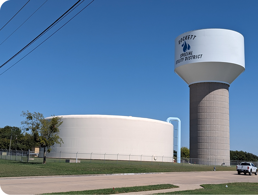 Town water tower